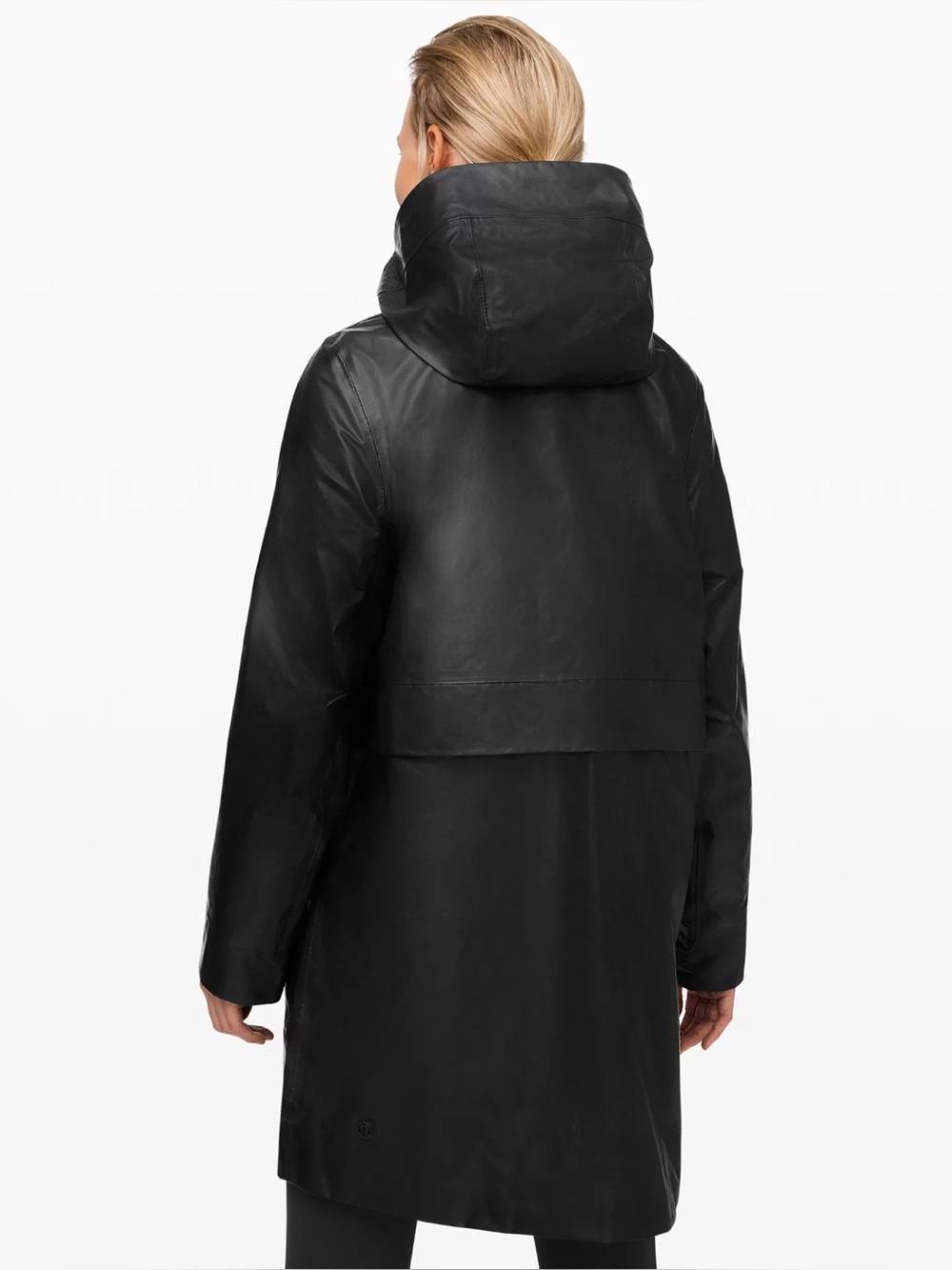 Lululemon Into The Drizzle Rain Jacket in black (6) - Picture 2 of 9